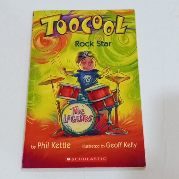 Kid's Paperback Books Set of 6 'Too Cool' Phil Kettle Scholastic 2008 - Picture 7 of 12